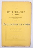 Photo REVUE MEDICALE DE LIMOGES. 