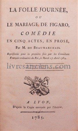 Photo BEAUMARCHAIS, Pierre-Augustin Caron de. 