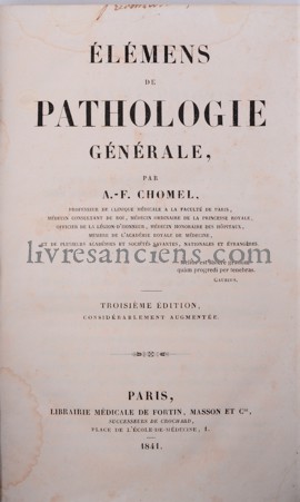 Photo CHOMEL, Auguste-François. 