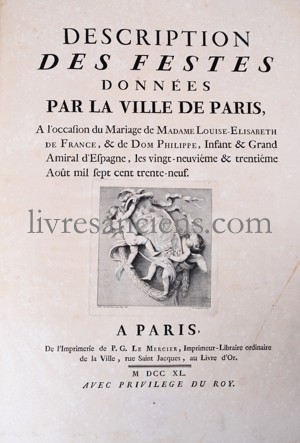 Photo [LIVRE DE FETES]. 