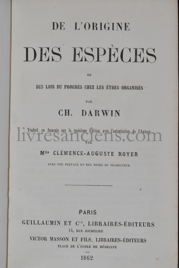 Photo DARWIN, Charles. 