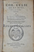 Photo CELSE (Aulus Cornelius Celsus). 