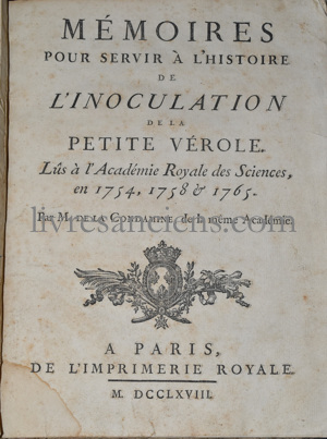 Photo LA CONDAMINE, Charles Marie (de). 