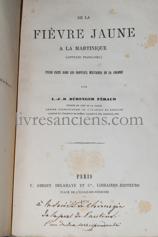 Photo BÉRENGER-FÉRAUD, Laurent-Jean-Baptiste. 