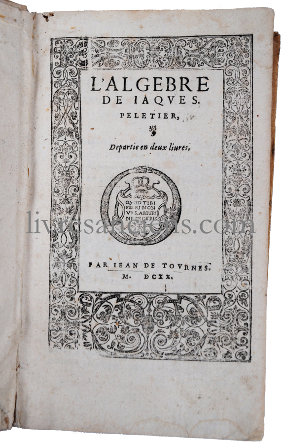 Photo PELETIER DU MANS, Jacques. 