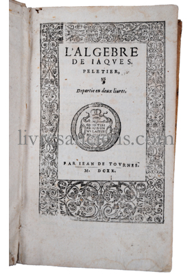 Photo PELETIER DU MANS, Jacques. 