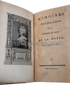 Photo VALOIS de La MOTTE (Comtesse). 