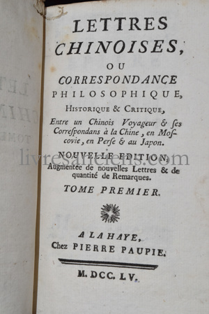 Photo [BOYER D'ARGENS, Jean-Baptiste (de)]. 