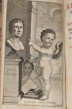 Photo LA ROCHEFOUCAULD, François de || AMELOT DE LA HOUSSAYE, Nicolas. 