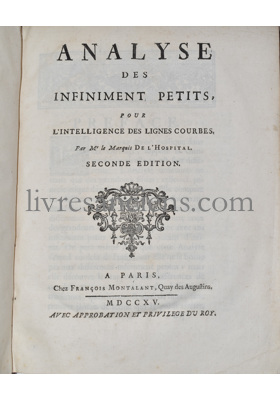 Photo L'HOSPITAL, Guillaume François Antoine (Marquis de). 