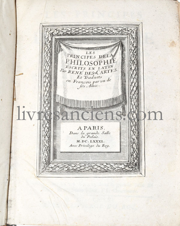Photo DESCARTES, René. 