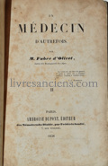 Photo FABRE D’OLIVET, Dioclès. 
