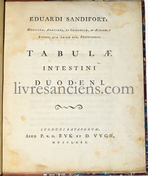 Photo SANDIFORT, Edward. 