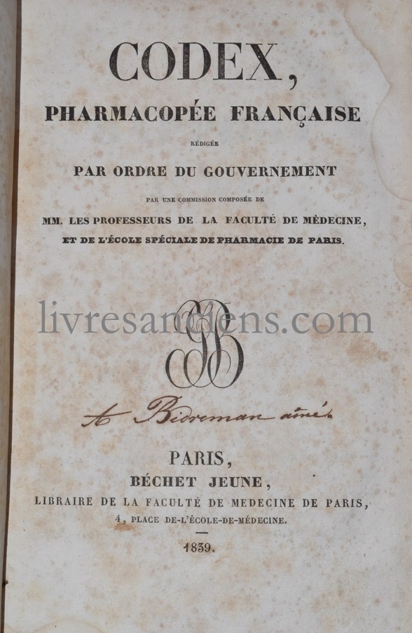Photo [PHARMACOPEE]. 