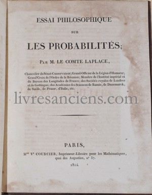 Photo LAPLACE, Pierre-Simon.