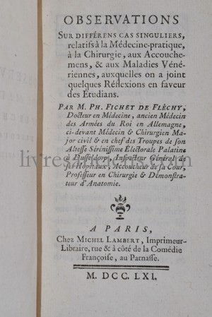 Photo FICHET DE FLÉCHY, Philippe. 