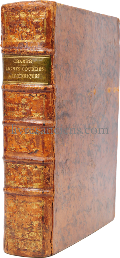 Photo CRAMER, Gabriel. 