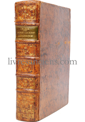 Photo CRAMER, Gabriel. 