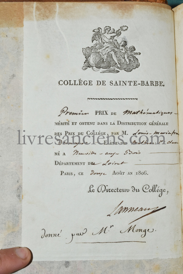 Photo LAGRANGE, Joseph Louis. 