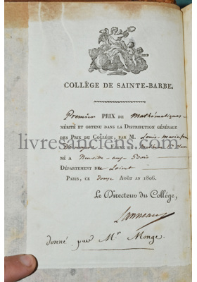 Photo LAGRANGE, Joseph Louis. 