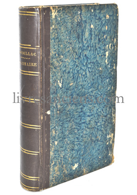 Photo CONDILLAC, Étienne Bonnot de.&nbsp;