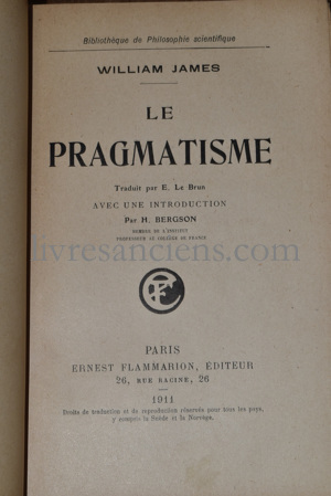 Photo JAMES, William.&nbsp;