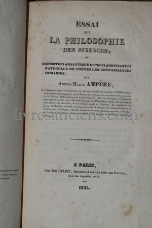 Photo AMPÈRE, André-Marie.&nbsp;