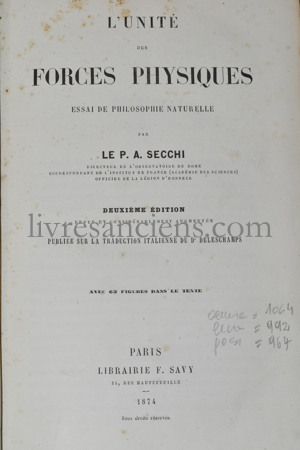 Photo SECCHI, P. Angelo.&nbsp;