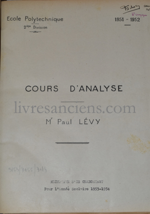 Photo LÉVY, Paul.&nbsp;