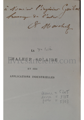 Photo MOUCHOT, Augustin.&nbsp;