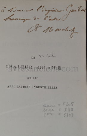 Photo MOUCHOT, Augustin.&nbsp;