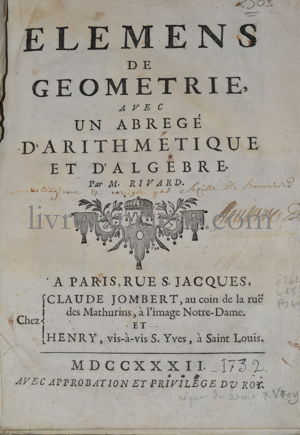 Photo RIVARD, Dominique François.&nbsp;