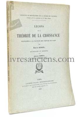 Photo BOREL, Emile || DENJOY, Arnaud.&nbsp;