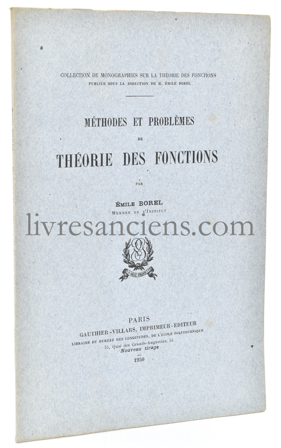 Photo BOREL, Émile.&nbsp;