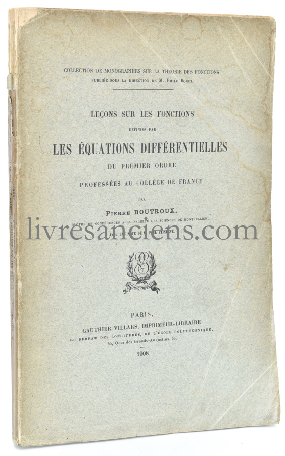 Photo BOUTROUX, Pierre.&nbsp;