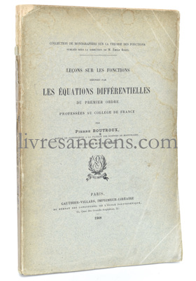 Photo BOUTROUX, Pierre.&nbsp;