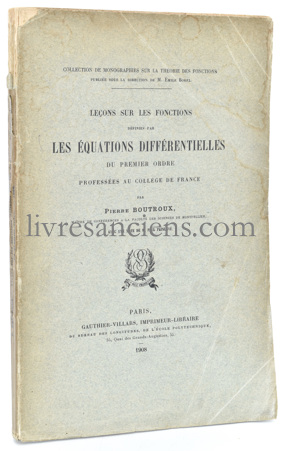 Photo BOUTROUX, Pierre.&nbsp;