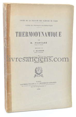 Photo POINCARÉ, Henri.&nbsp;