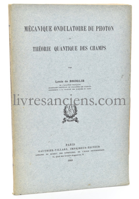 Photo DE BROGLIE, Louis.&nbsp;