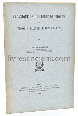 Photo DE BROGLIE, Louis.&nbsp;