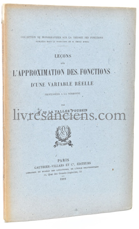 Photo DE LA VALLÉE POUSSIN, Charles Jean.&nbsp;