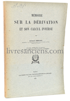 Photo DENJOY, Arnaud.&nbsp;