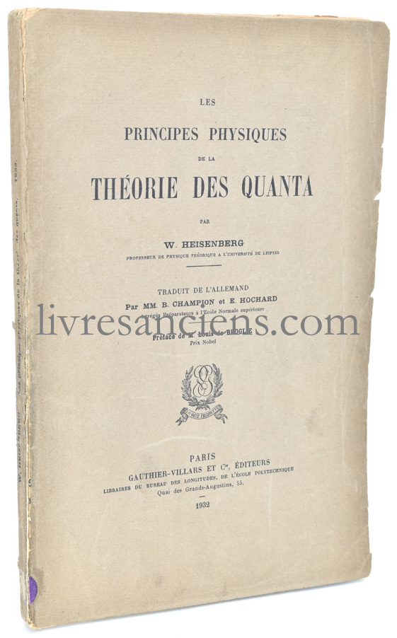 Photo HEISENBERG, Werner.&nbsp;