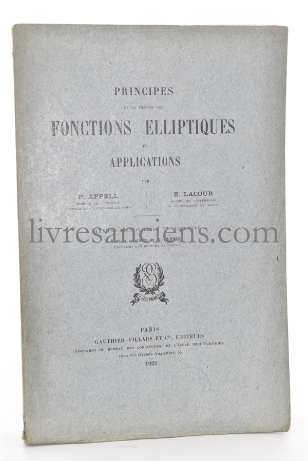 Photo APPELL, Paul || LACOUR, Émile.&nbsp;