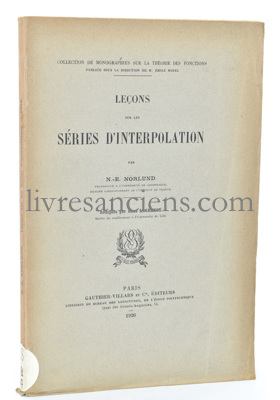 Photo NÖRLUND, Niels Erik.&nbsp;