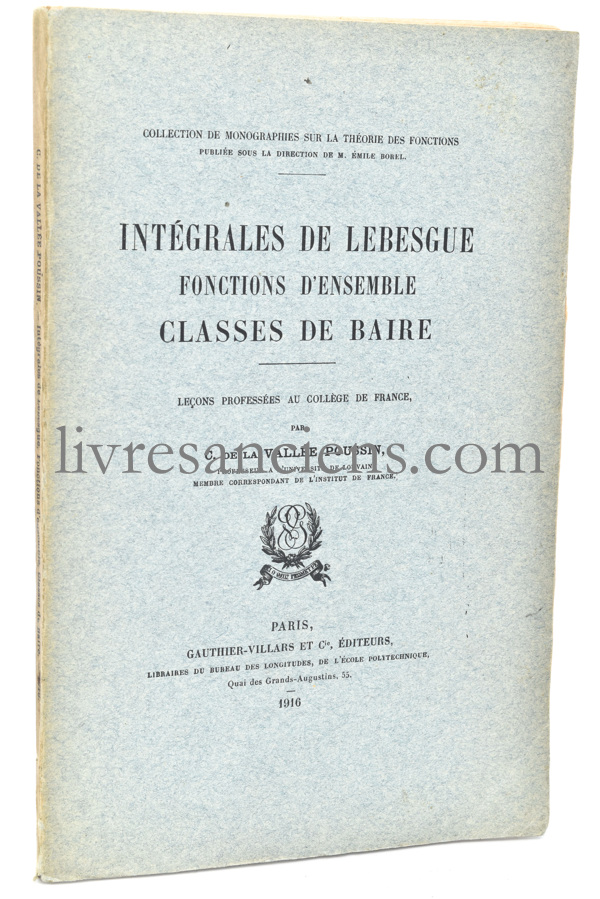 Photo DE LA VALLÉE POUSSIN, Charles Jean.&nbsp;