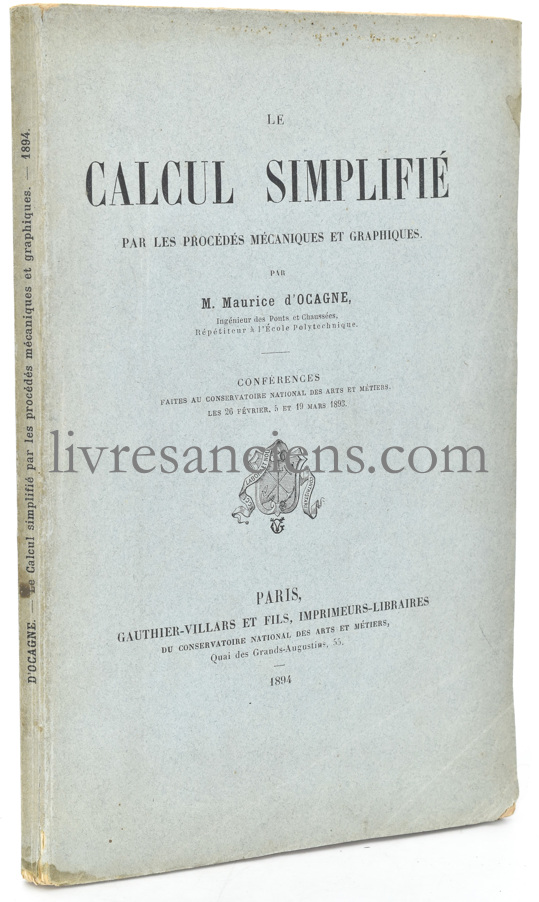 Photo D'OCAGNE, Maurice.&nbsp;