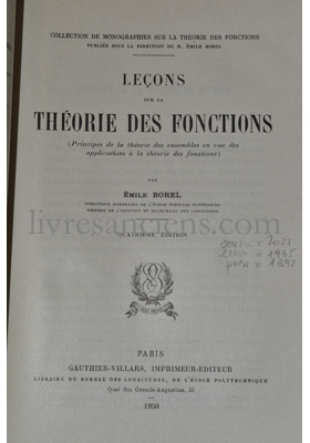 Photo BOREL, Émile.&nbsp;