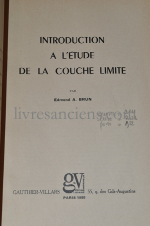 Photo BRUN, Edmond A.&nbsp;