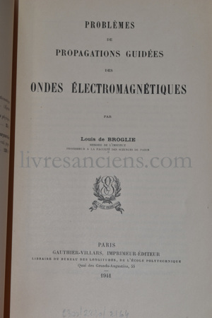 Photo DE BROGLIE, Louis.&nbsp;